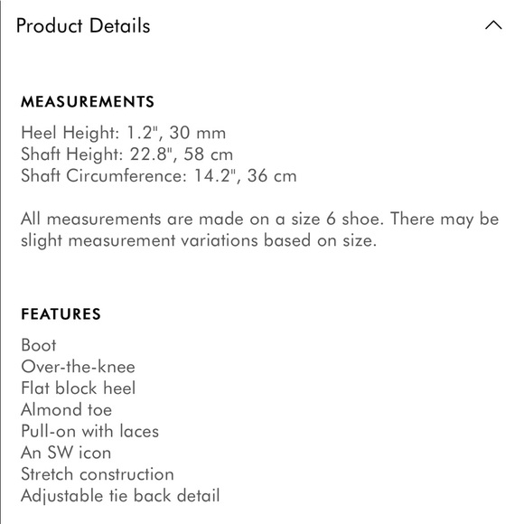 Coveted Stuart Weitzman over the knee boots - Picture 5 of 6